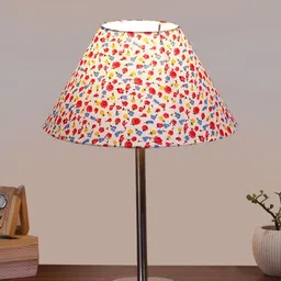 Devansh Multicoloured Wood Abstract Shaped Table Lamp image 4