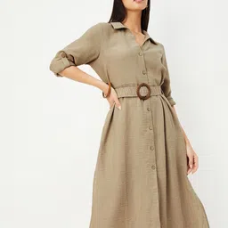 max Women Shirt Midi Dress-picture-28