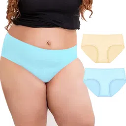 Diving Deep Women Pack Of 2 Cotton Hipster Briefs-picture-7