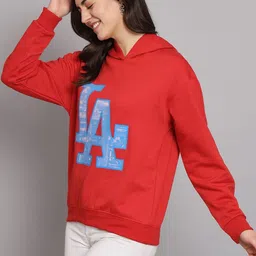 7 ISLANDS Women Printed Hooded Sweatshirt image 3
