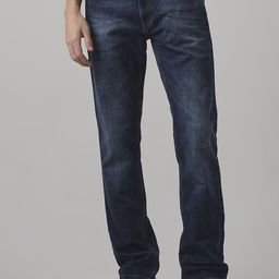 Mufti Men Mid-Rise Light Fade Stretchable Straight Fit Jeans-picture-42