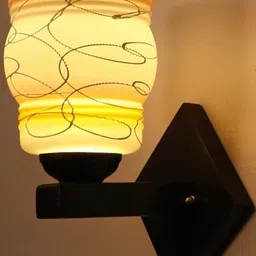 SOMIL Orange Cylinder Glass Wall Lamps-image-25