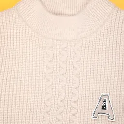 V-Mart Boys Cable Knit Colourblocked Pullover image 4