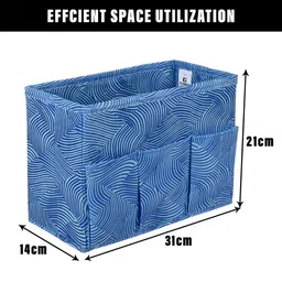 Kuber Industries Blue Regular Desk Organiser image 5