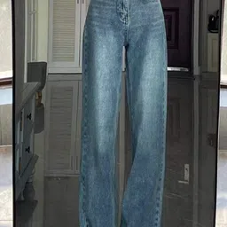 StyleCast Women Straight Fit High-Rise Medium Shade Jeans-image-93