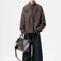 Mast & Harbour Men Mandarin Collar Solid Tailored Jacket-picture-18