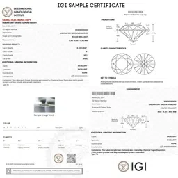 Emori Classic Round Solitaire Wedding Band image 5