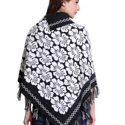 DISCOVERYLINE Women Floral Longline Poncho image 3