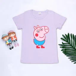 YK Boys Printed Round Neck Pure Cotton T-Shirt With Trouser image 4