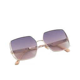 HASHTAG EYEWEAR Women Square Sunglasses with UV Protected Lens EVA-D6294-C3 image 2