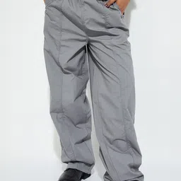 max Women Regular Fit Mid-Rise Parachute Trousers-image-71