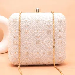 ARTKLIM Embroidered Box Clutch-picture-29