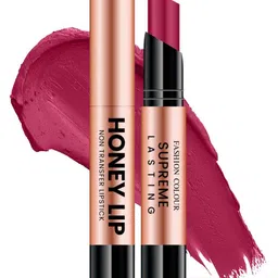 Fashion Colour Honey Lip Non Transfer Matte Bullet Lipstick - 3 g - Fuchsia - 305-picture-41