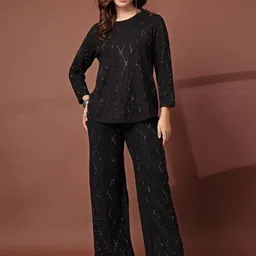 Mafadeny Embellished Top With Palazzo-image-78