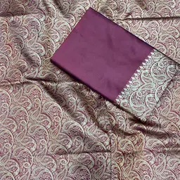 RUNAYA NX Zari Pure Silk Banarasi Saree image 3