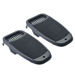 Kuber Industries Grey 2 Plastic Bath Accessories Set-picture-43