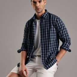 Tommy Hilfiger Men Tartan Checks Checked Regular Fit Casual Cotton Shirt-picture-28