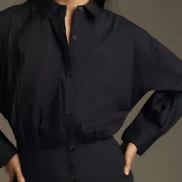 Roadster Solid Mini A Line Dress image 3