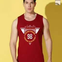 WOOSTRO Men Pack of 2 Typography Printed Round Neck Cotton Slim Fit T-shirts-picture-18