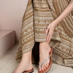 CORSICA Women Embellished Open Toe Flats-picture-37