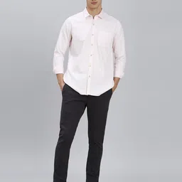 Reid & Taylor Men Slim Fit Opaque Casual Shirt image 1