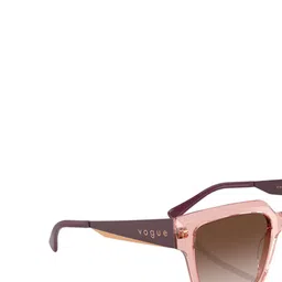 Vogue Eyewear Women Cateye Full Rim Sunglasses with UV Protected Lens 8056262414002 image 3