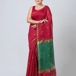 PUKU Woven Design Zari Saree-picture-23