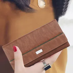 NORVE Women Textured Envelope Wallet-picture-35