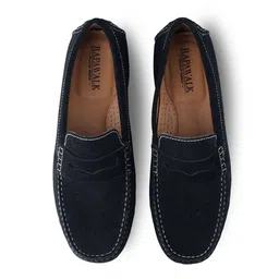 RAPAWALK Men Textured Suede Loafers image 4