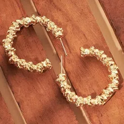 SALTY Stainless Steel Auric Grins Hoop Earrings-picture-34