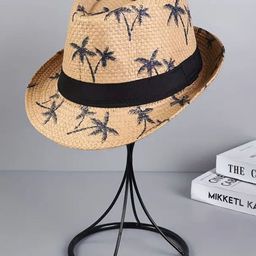 Infispace Men White Self Design Fedora Hat-picture-37