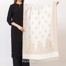 PASHGIRI Women Floral Embroidered Shawl-picture-20