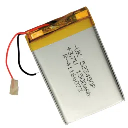 3.7V 1500mAH LiPo Rechargeable Battery Model UK-523450P image 4