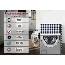 The Furnishing Tree Green PVC Washing Machine Covers image 4