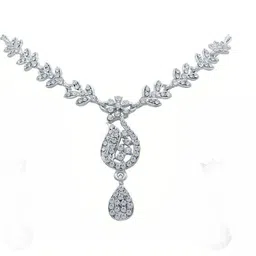 Women Click Stone studded Jewellery Set image 2