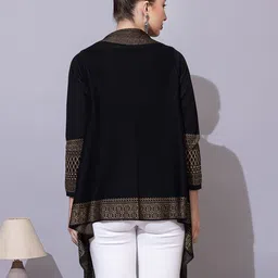 Anouk Printed Open Front Shrug image 2