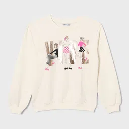 Fame Forever by Lifestyle Girls Printed Full Sleeves Round Neck Pullover Sweatshirts-picture-29