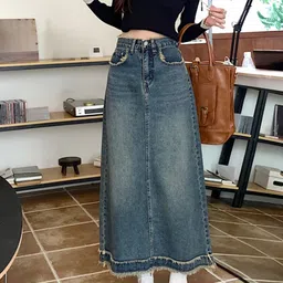 StyleCast Women Flared Maxi Skirts image 2