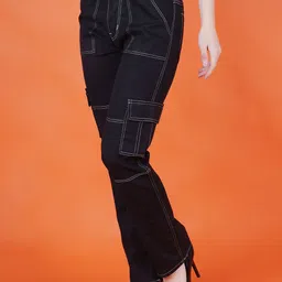 LINARIA Women Cotton Classic Jogger Clean Look Jeans-image-3