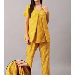 Clovia Women Printed Night suit-picture-27