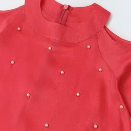 SPUNKIES Girls Regular Beads and Stones Top with Palazzos image 5