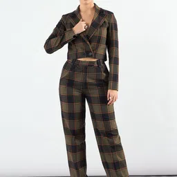 PowerSutra Checked Shirt With Trousers Co-Ords image 5