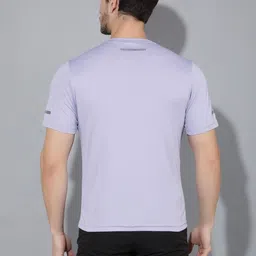GREENLANDS Self Design Round Neck Short Sleeves Sports T-shirt image 5