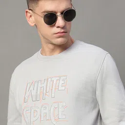 GET GOLF Men Alphanumeric Printed Round Neck Sweatshirt image 4