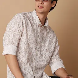 V-Mart Men Classic Floral Opaque Printed Casual Shirt-picture-25