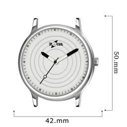 Rocsil Men Brass Dial & Bracelet Style Straps Analogue Watch NB-5 Gol Sefar Belt image 4