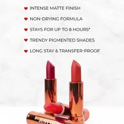 Just Herbs Ultra Matte Bullet Lipstick - 4 ml - 23 Wicked Violet image 4