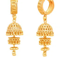 Luv Fashion Gold-Plated Drop Earrings-picture-21
