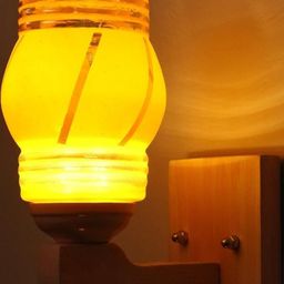 Somil Premium Designer Glass Wall / Night Lamp Elegant & Stylish Dcor Accent for Modern Interiors, color- Yellow, Size- 20 X 25 X 24.5 CM-picture-26