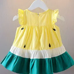 Bold N Elegant Tropical Colourblocked A-Line Dress image 5